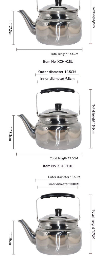 Stainless Steel Hotel Tea Kettle